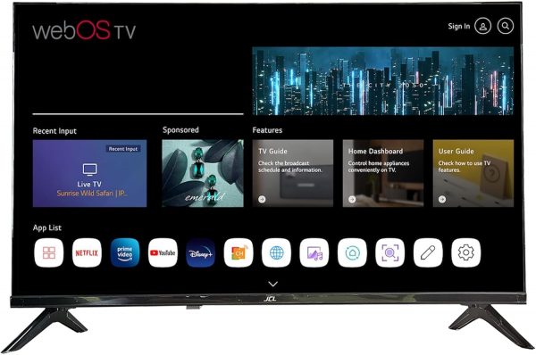 JCL 43 WEBOS 4K