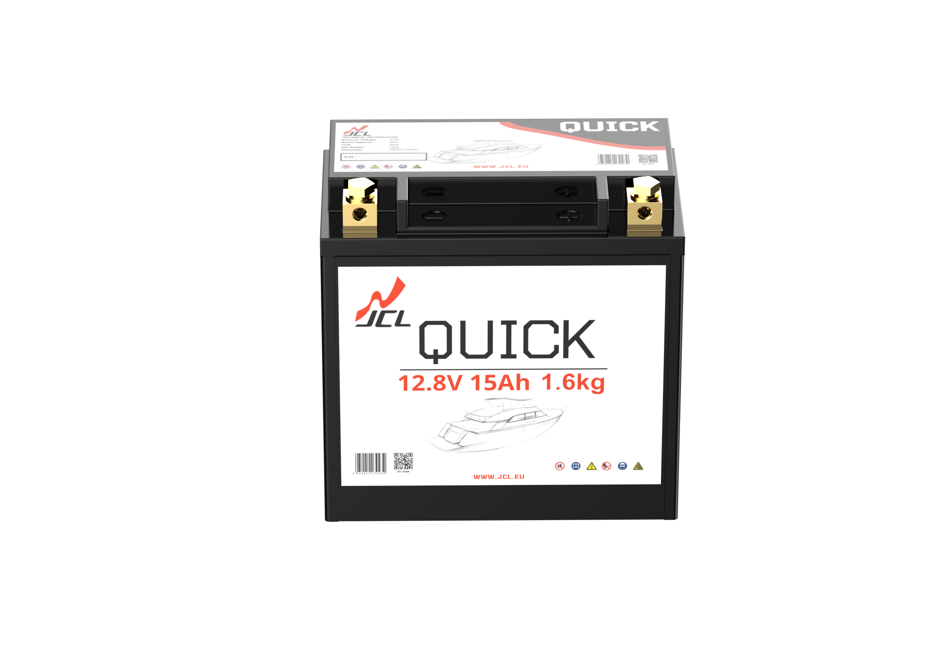 JCL QUICK – For Jet Ski (12.8V 15Ah)